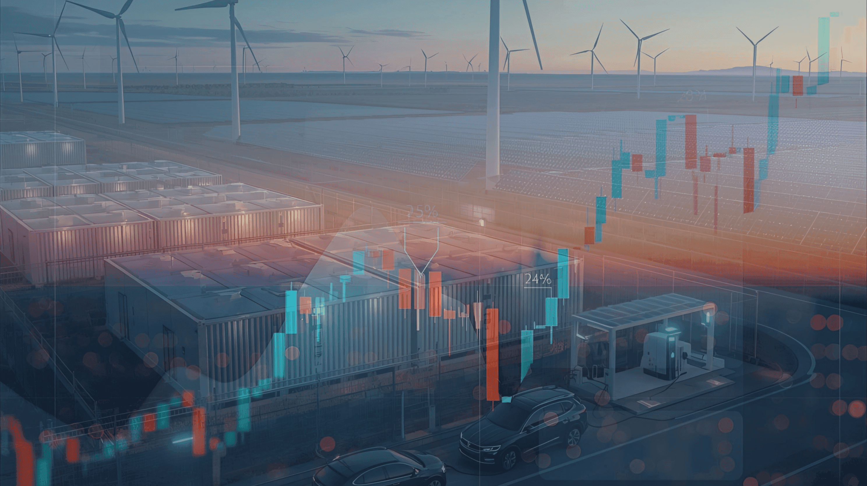 Energy Trading graphic, generated by AI