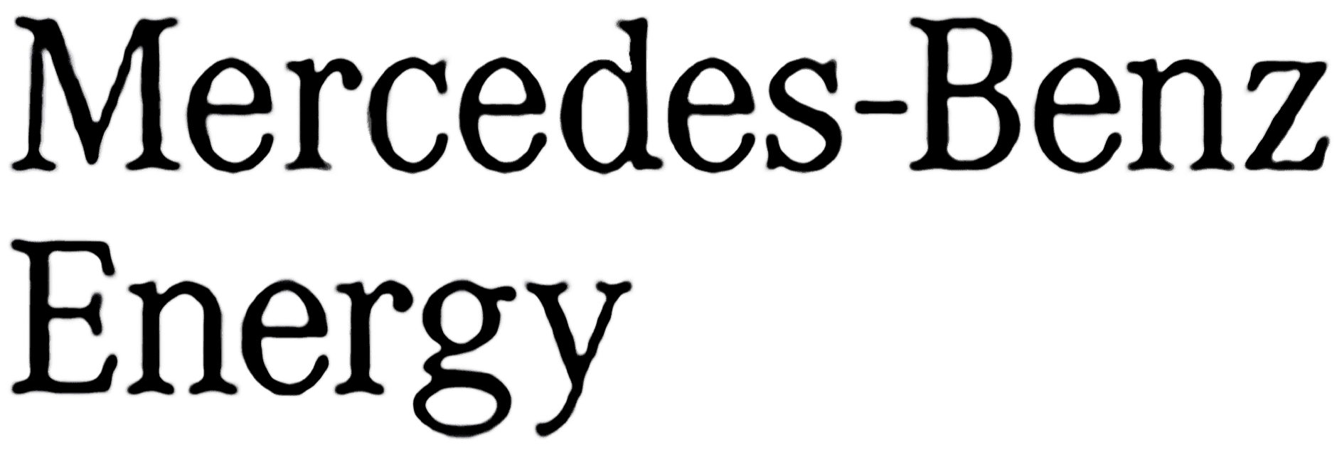 Mercedes-Benz Energy Logo